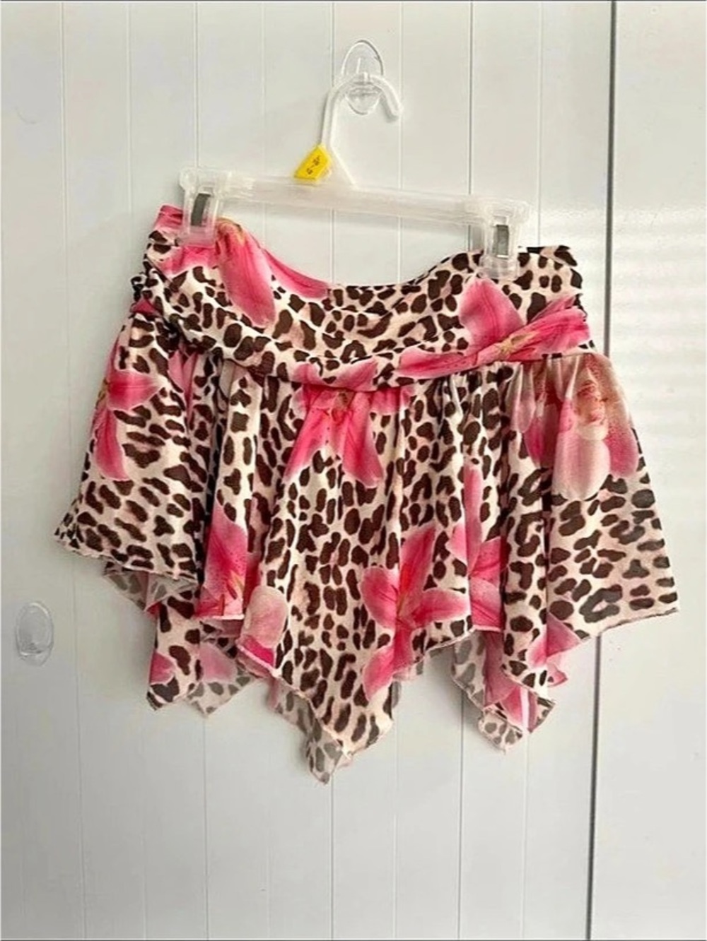 Animal Print Skorts in Pink & Brown